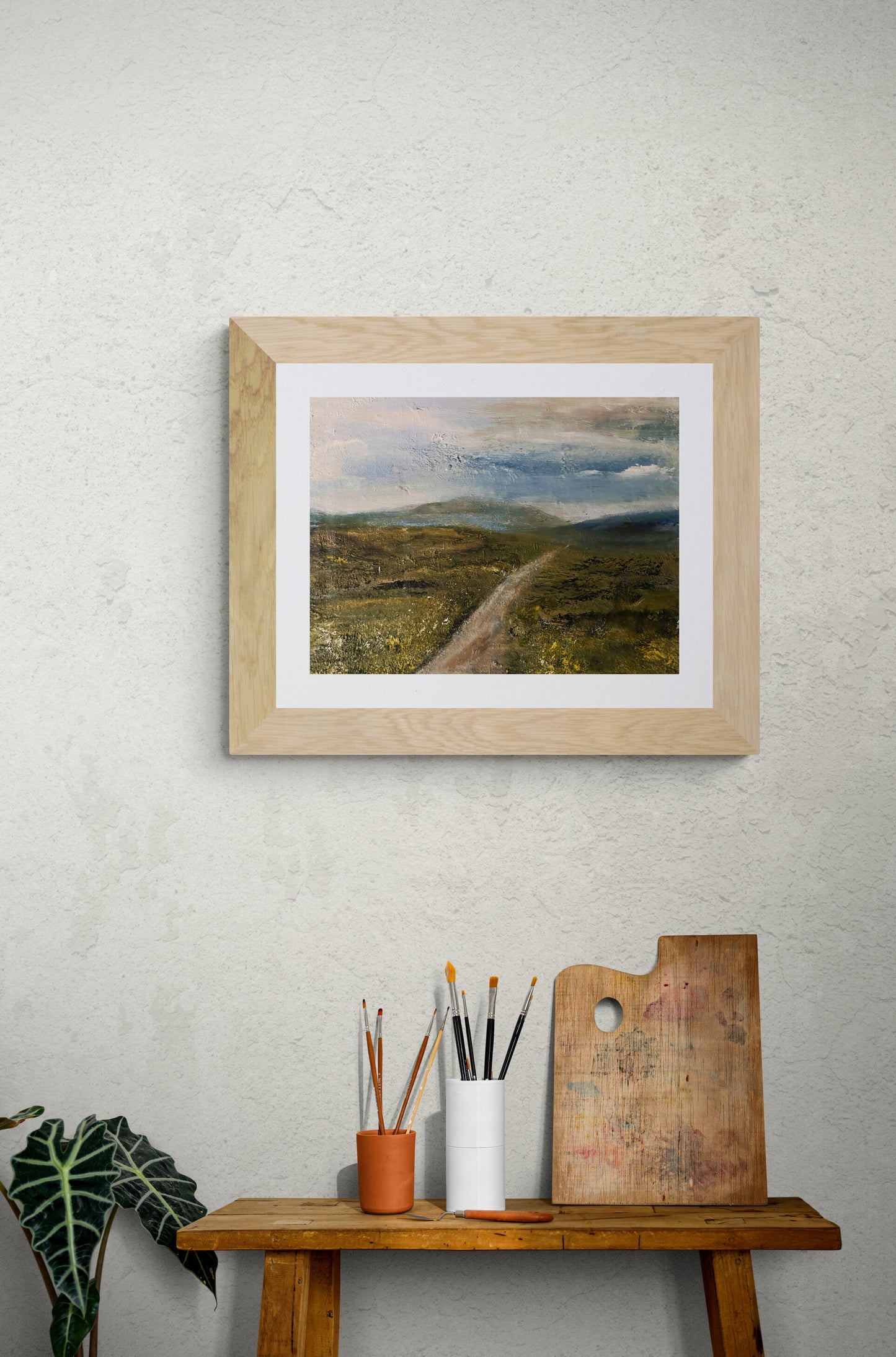 scottish landscape oil painting art highland artworks
scottish landscape oil painting art highland artworks
scottish art painting oil landscape artwork highlands original canvas wall decor with mountains and grass and path contemporary art expressive landscape room mockup