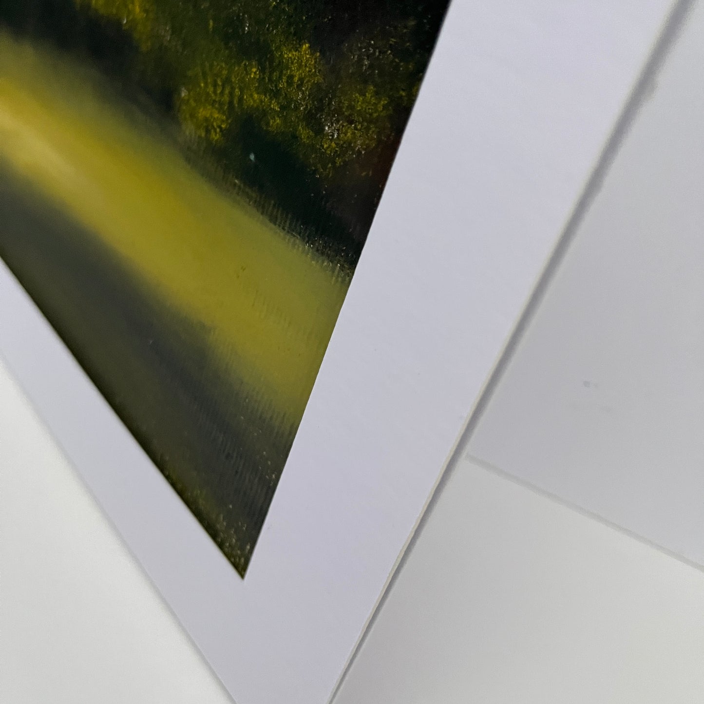 oil on paper landscape painting artwork