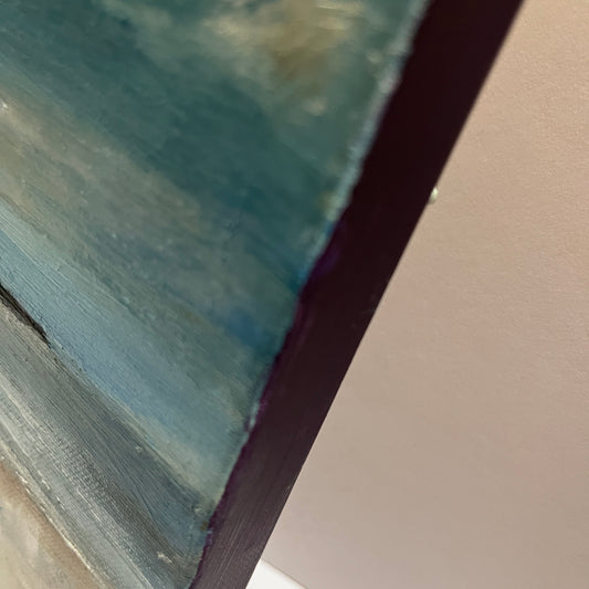 Oil on canvas original and unique painting of the Isles of Scilly