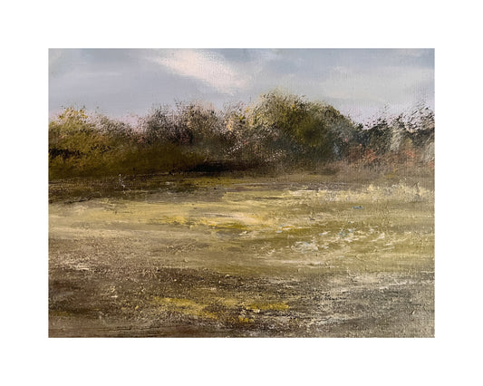 The Meadow - Oil on Canvas Painting
