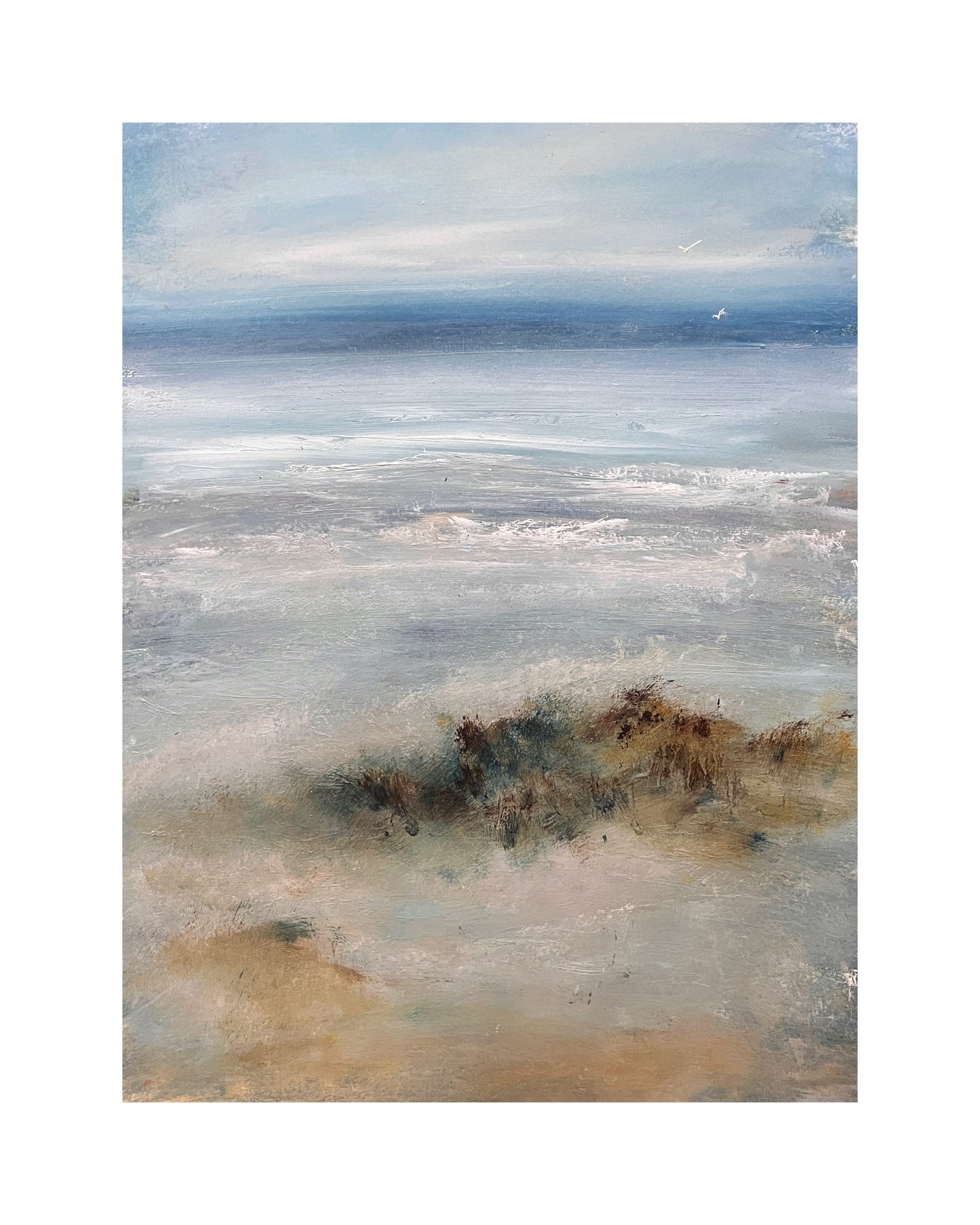 Come Back To Me - Original oil on paper seascape painting