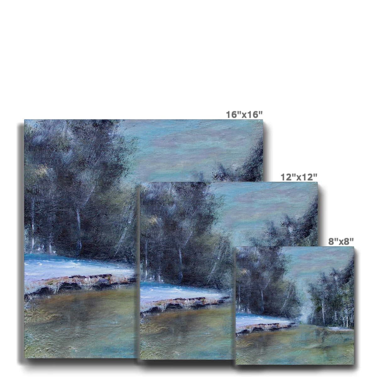 Landscape Print Eco Canvas