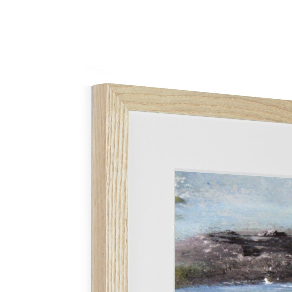 Seascape Print Framed & Mounted Print - Black, White or Natural Frame