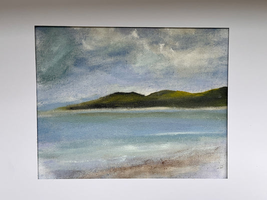 Isles of Scilly original oil painting beach art island scene artwork