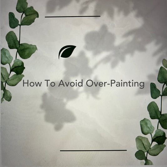 How to avoid over-painting
