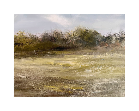 The Meadow - Oil on Canvas Painting
