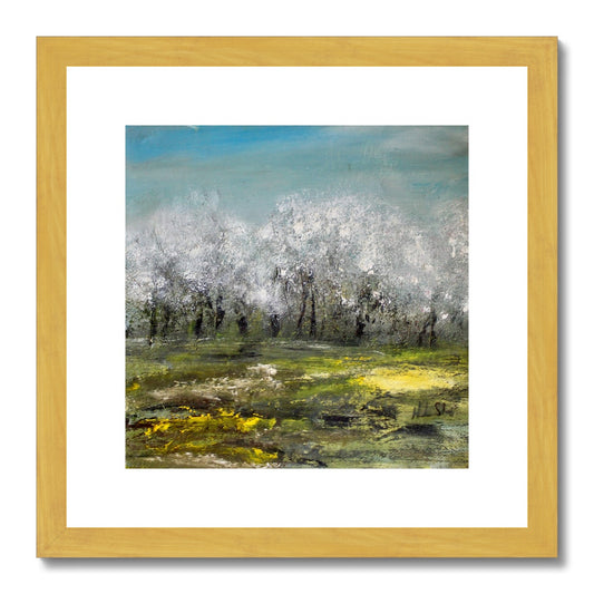 semi abstract landscape print artwork