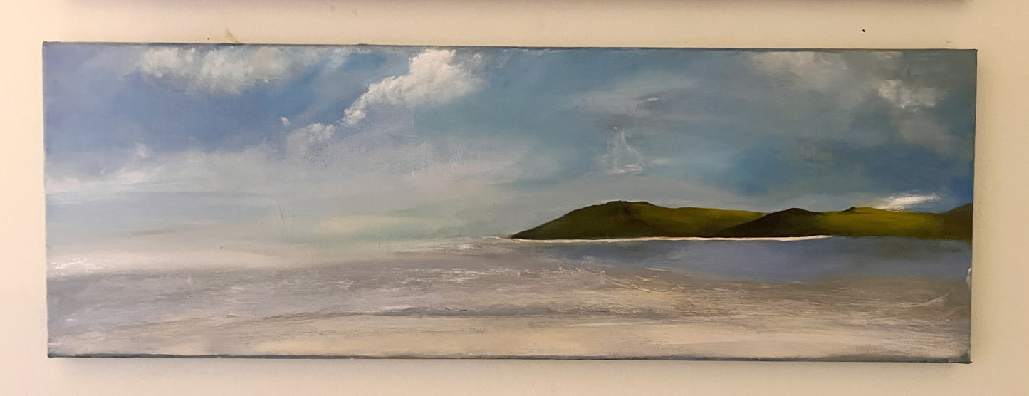 oil om canvas painting Isles of Scily unique and original art