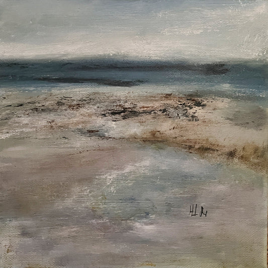 Eternal Dance - Oil on stretched canvas seascape painting