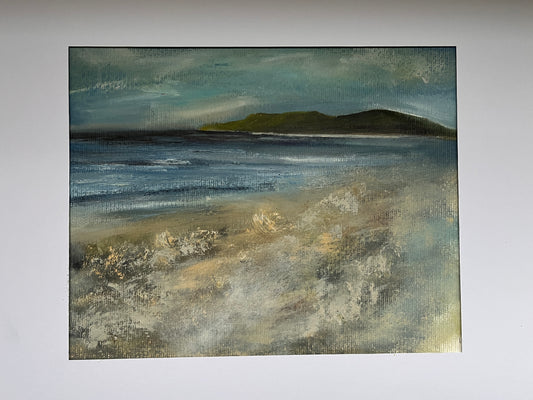 sles of Scilly original oil painting beach art island scene artwork