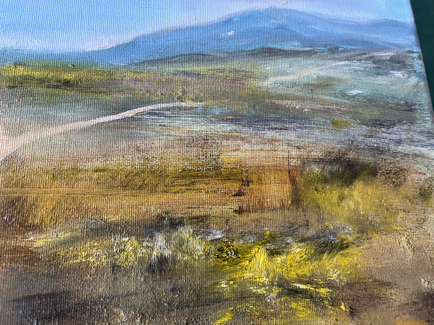 Two Paths - oil on stretched canvas