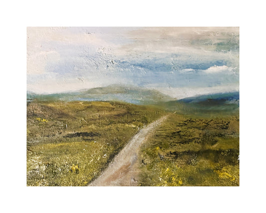 scottish landscape oil painting art highland artworks
scottish art painting oil landscape artwork highlands original canvas wall decor with mountains and grass and path contemporary art expressive landscape