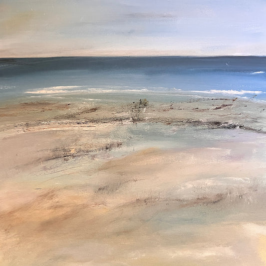 original art seascape painting oil on canvas artwork modern contemporary beach painting art