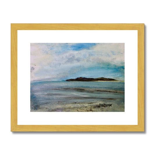 Isles of Scilly Print painting of island and beach art ocean artwork