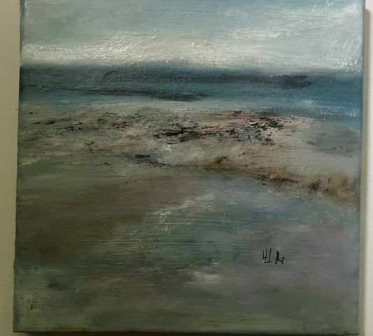 Eternal Dance - Oil on stretched canvas seascape painting