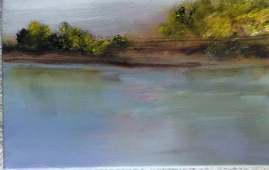 Tranquil Waters - Oil on canvas painting