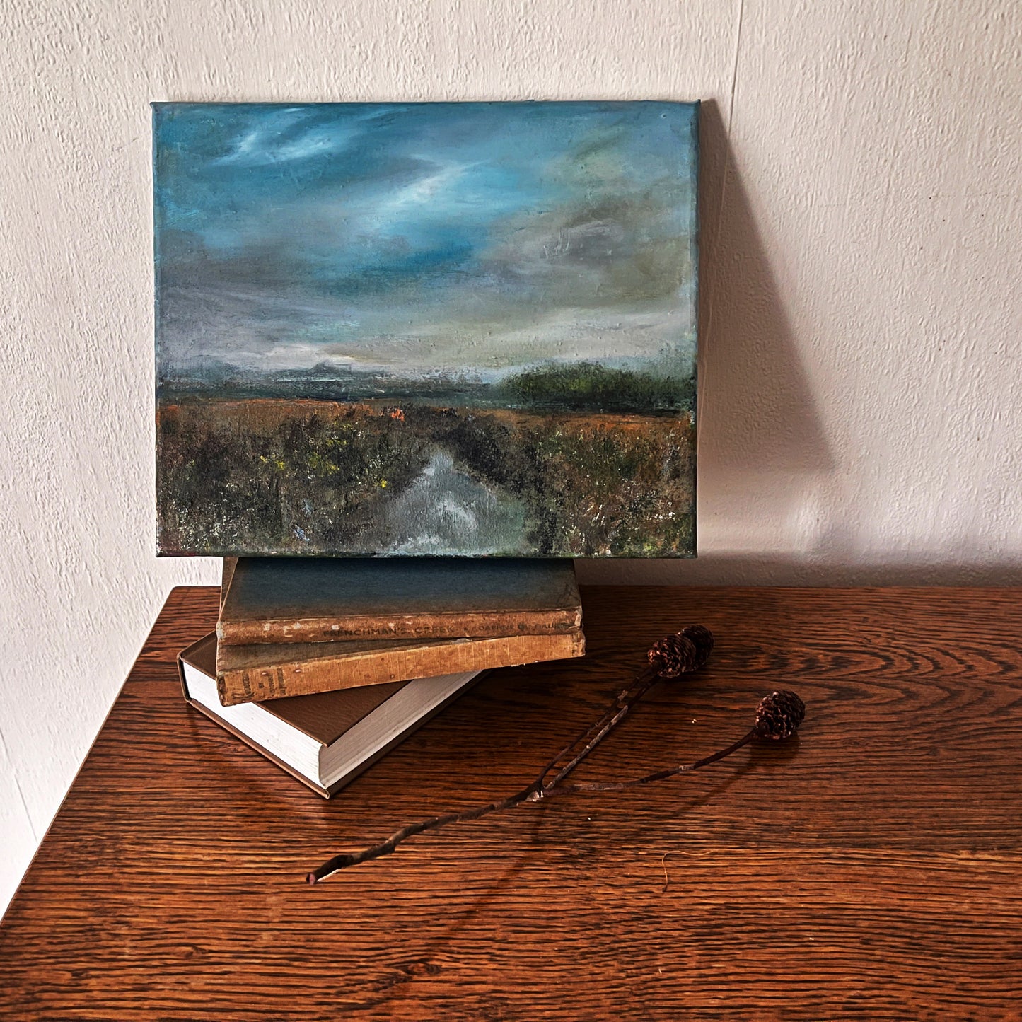 original oil on canvas art landscape painting