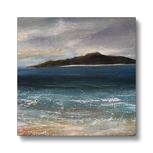 semi abstract beach painting seascape art ocean artwork Isles of Scilly