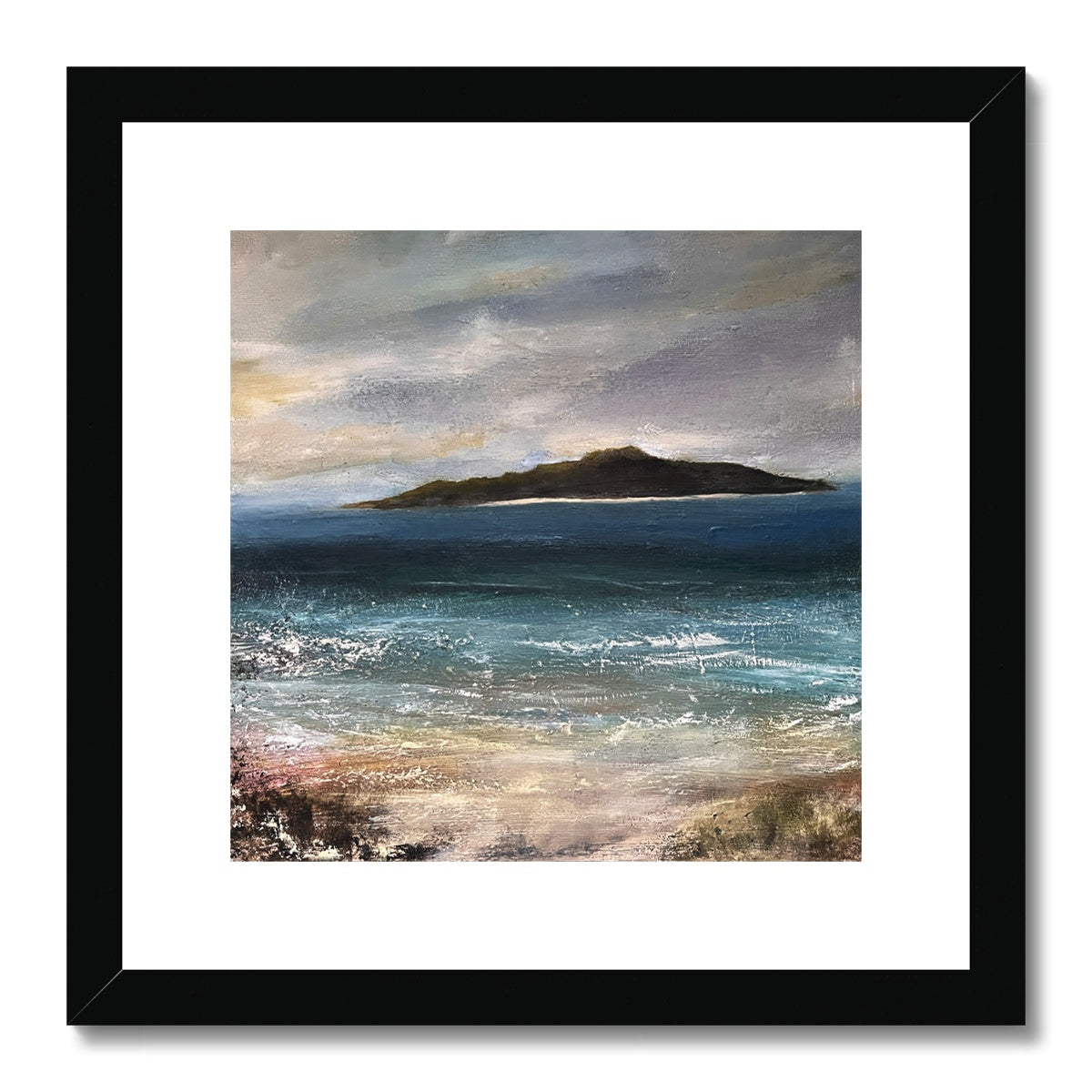 Isles of Scilly original oil painting beach art island scene artwork